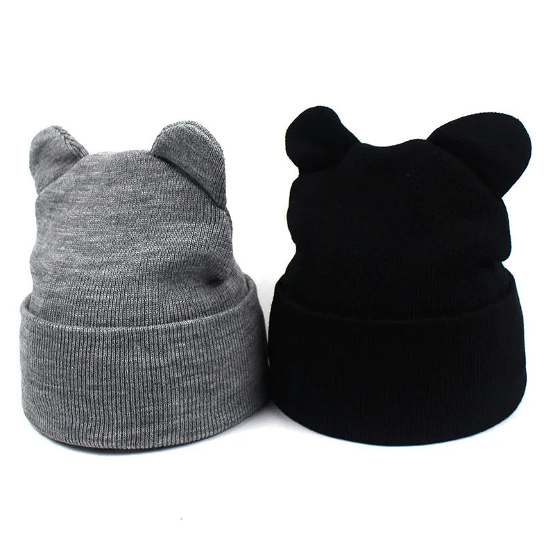 Bonnet Oreille de Chat Femme