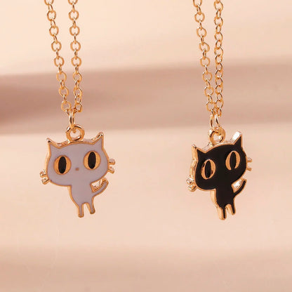 pendentif chat noir