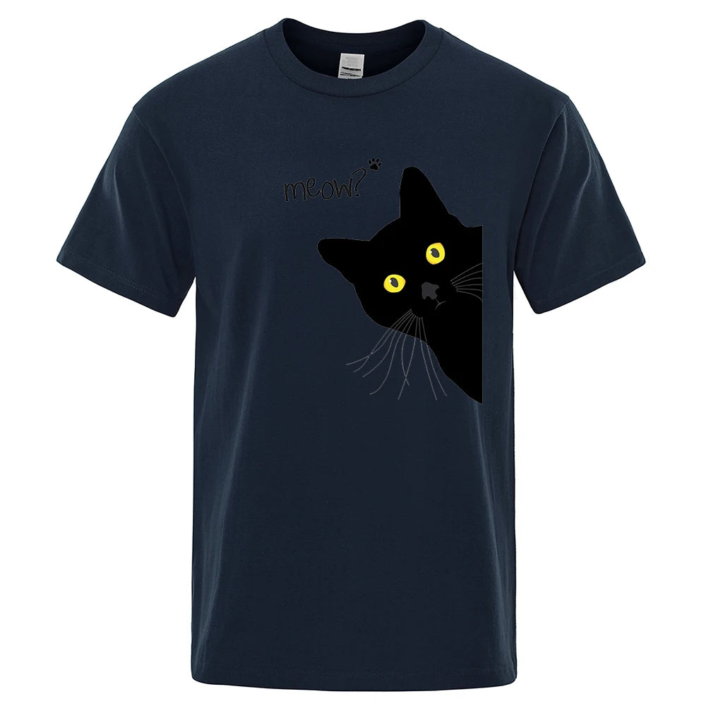 T Shirt Chat Noir Meow