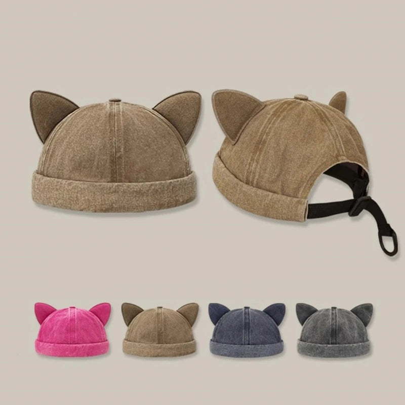 Bonnet Chat Casquette