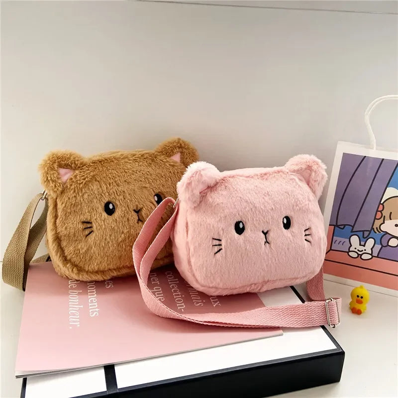 Sac a Main Chat en Peluche