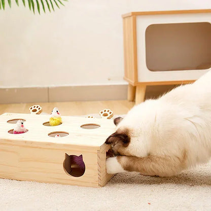 Jouet Pour Chat En Bois