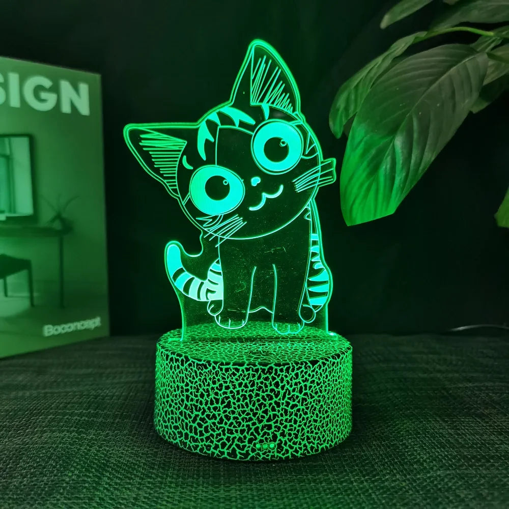 Lampe Led 3D Chat