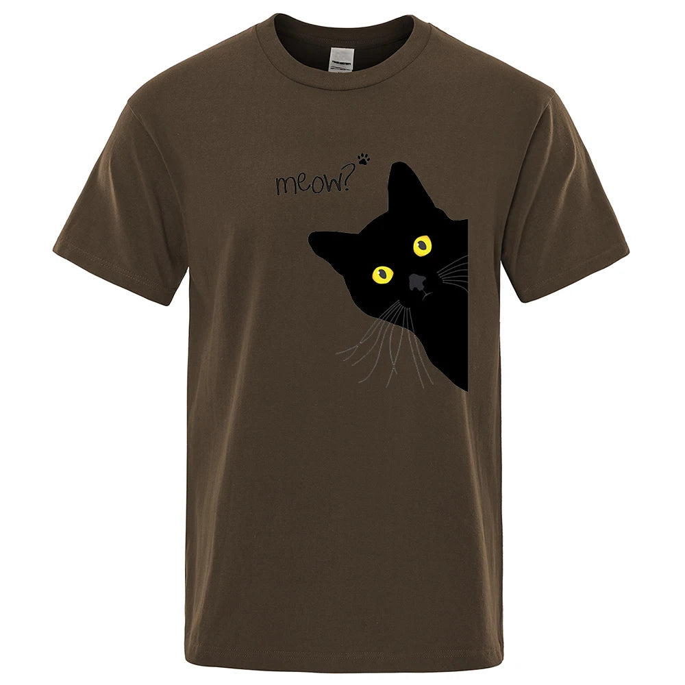 T Shirt Chat Noir Meow