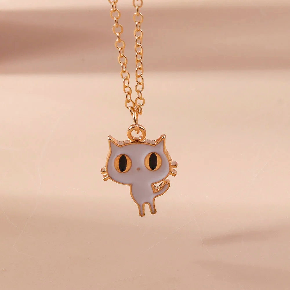 pendentif chat noir