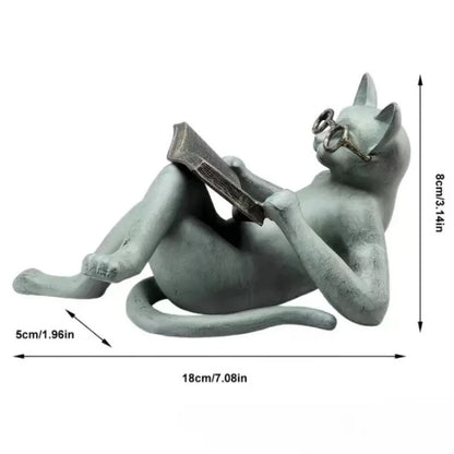 Statue Chat Résine