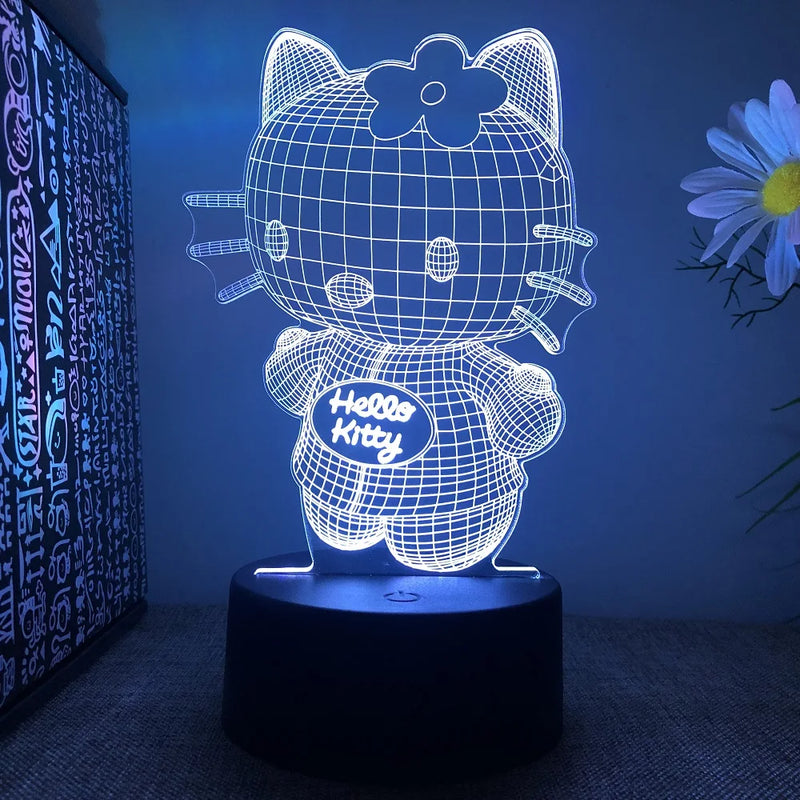 Veilleuse Chat 3D Hello Kitty