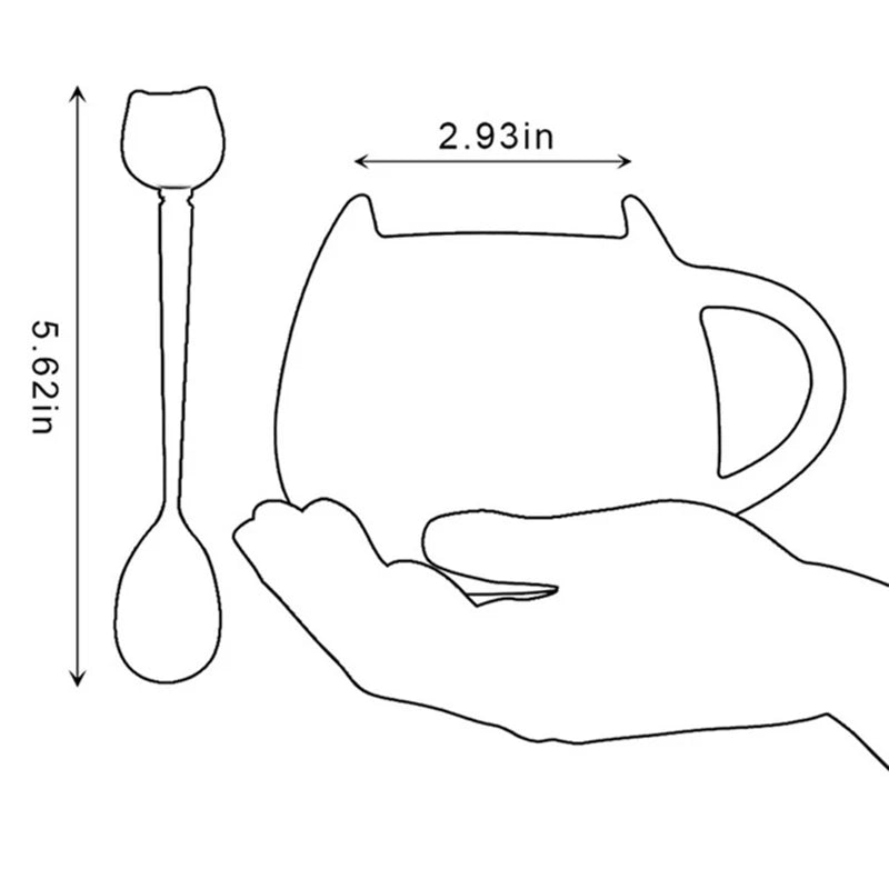 Tasse Mug Chat en Céramique