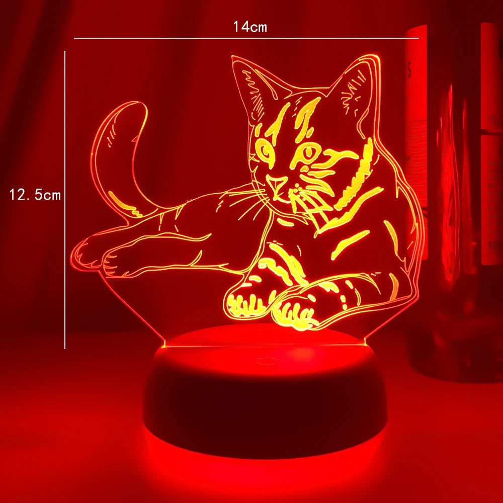 Lampe 3D Chat