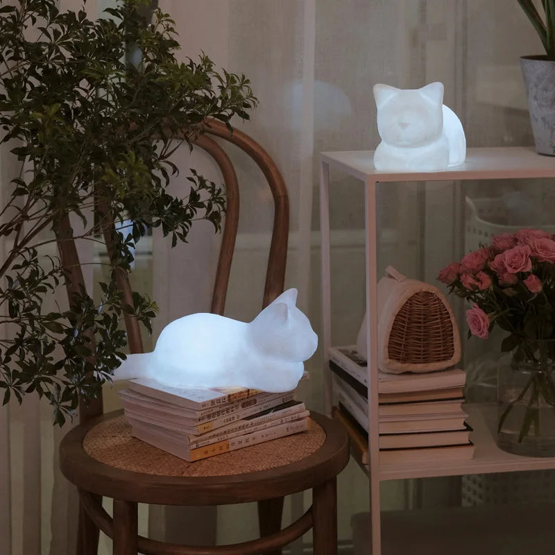 Veilleuse Chat Led