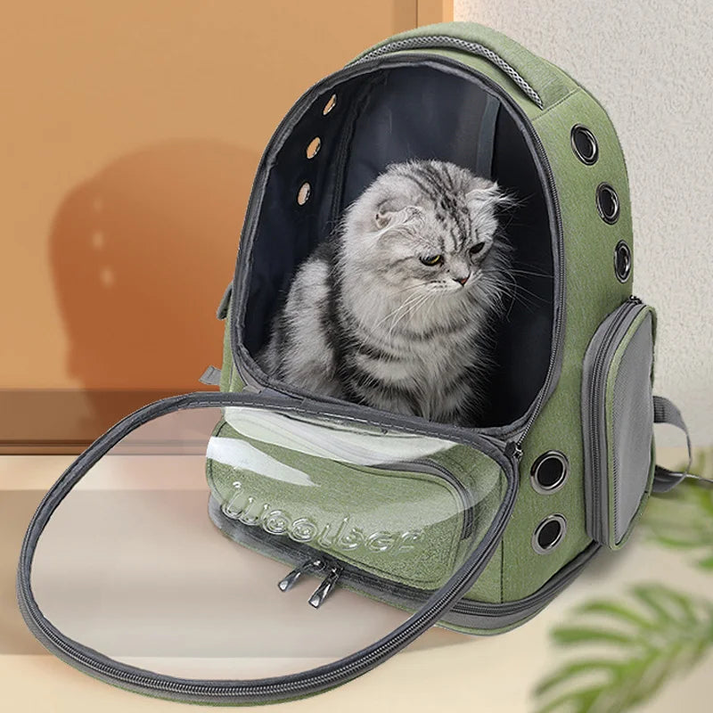 Sac à dos de transport pour chat