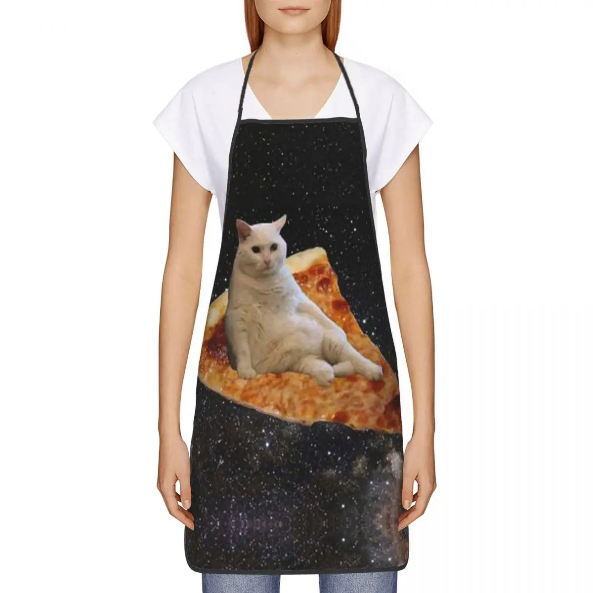 Tablier de Cuisine Chat Pizza