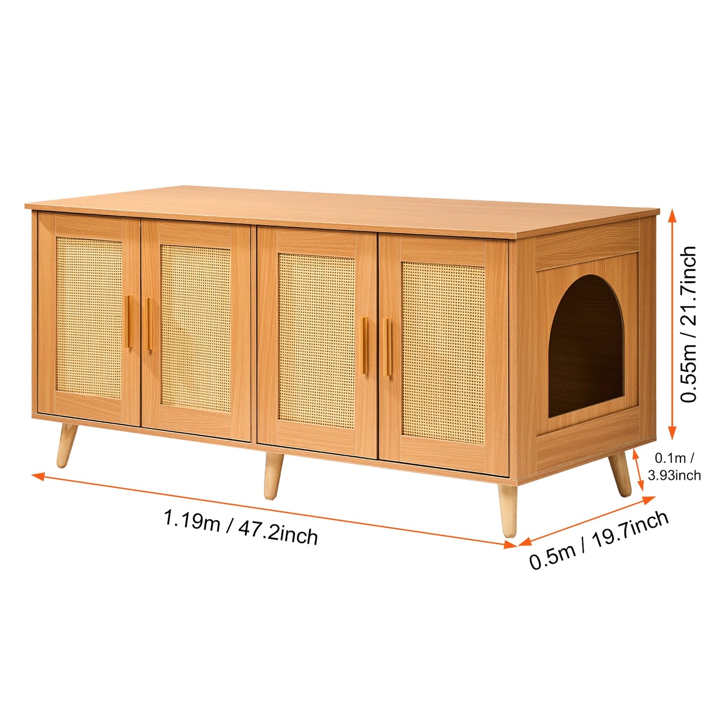 Meuble Litière Chat xxl