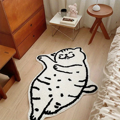 Tapis Cadeau Chat Drole