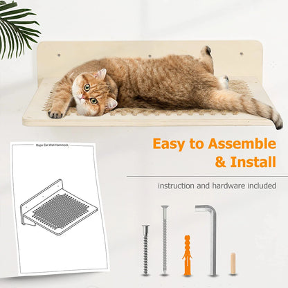 Lit Hamac En Sisal Pour Chat