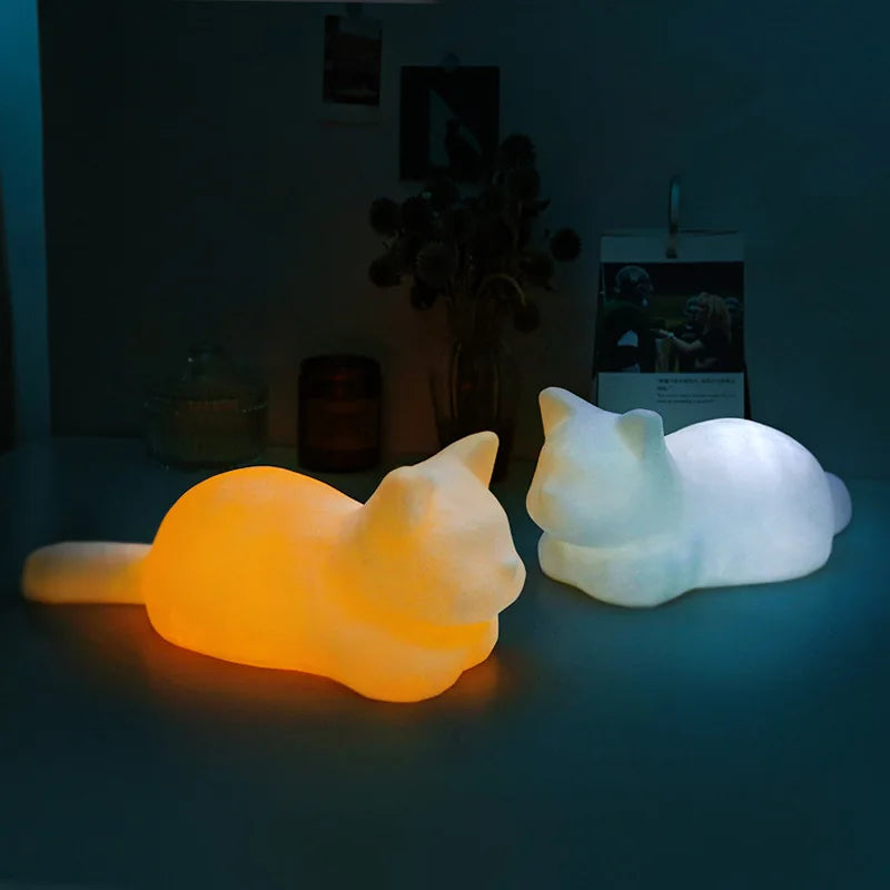 Veilleuse Chat Led