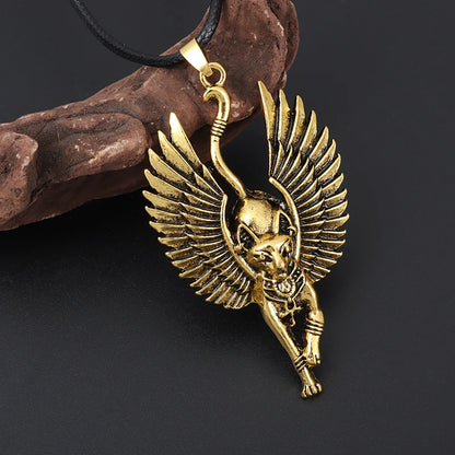 pendentif chat egyptien