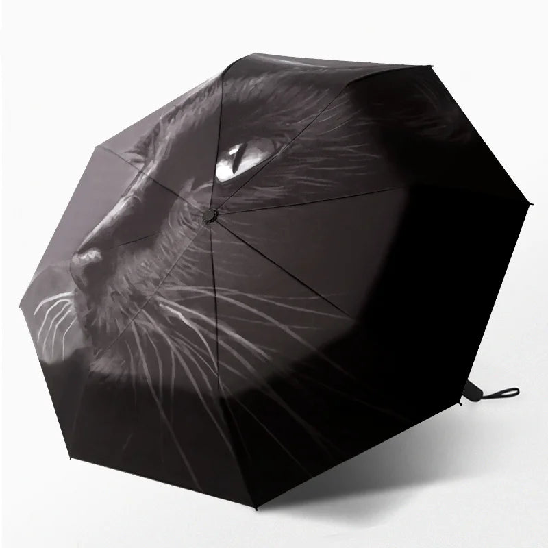 ﻿Parapluie Chat Noir Imprimé 3D