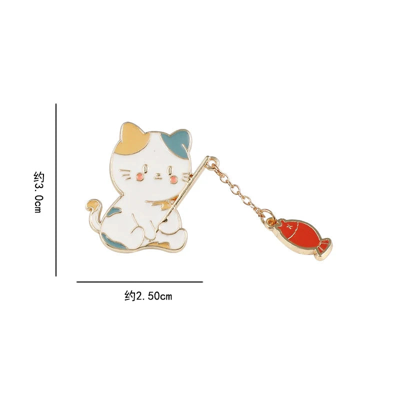 Broche bijoux chat