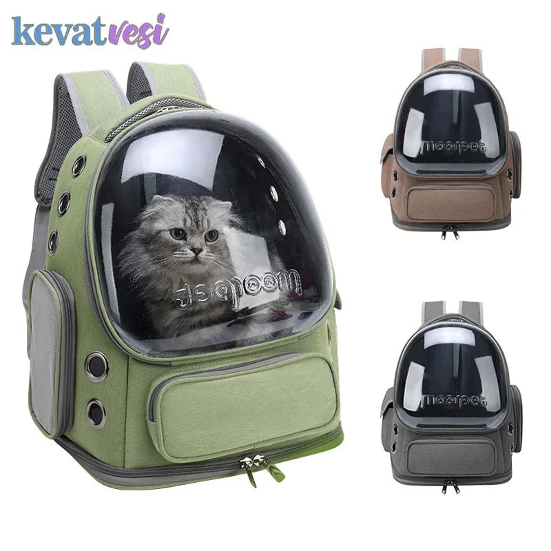 Sac à dos de transport pour chat