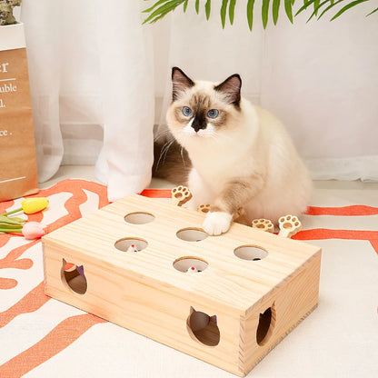 Jouet Pour Chat En Bois