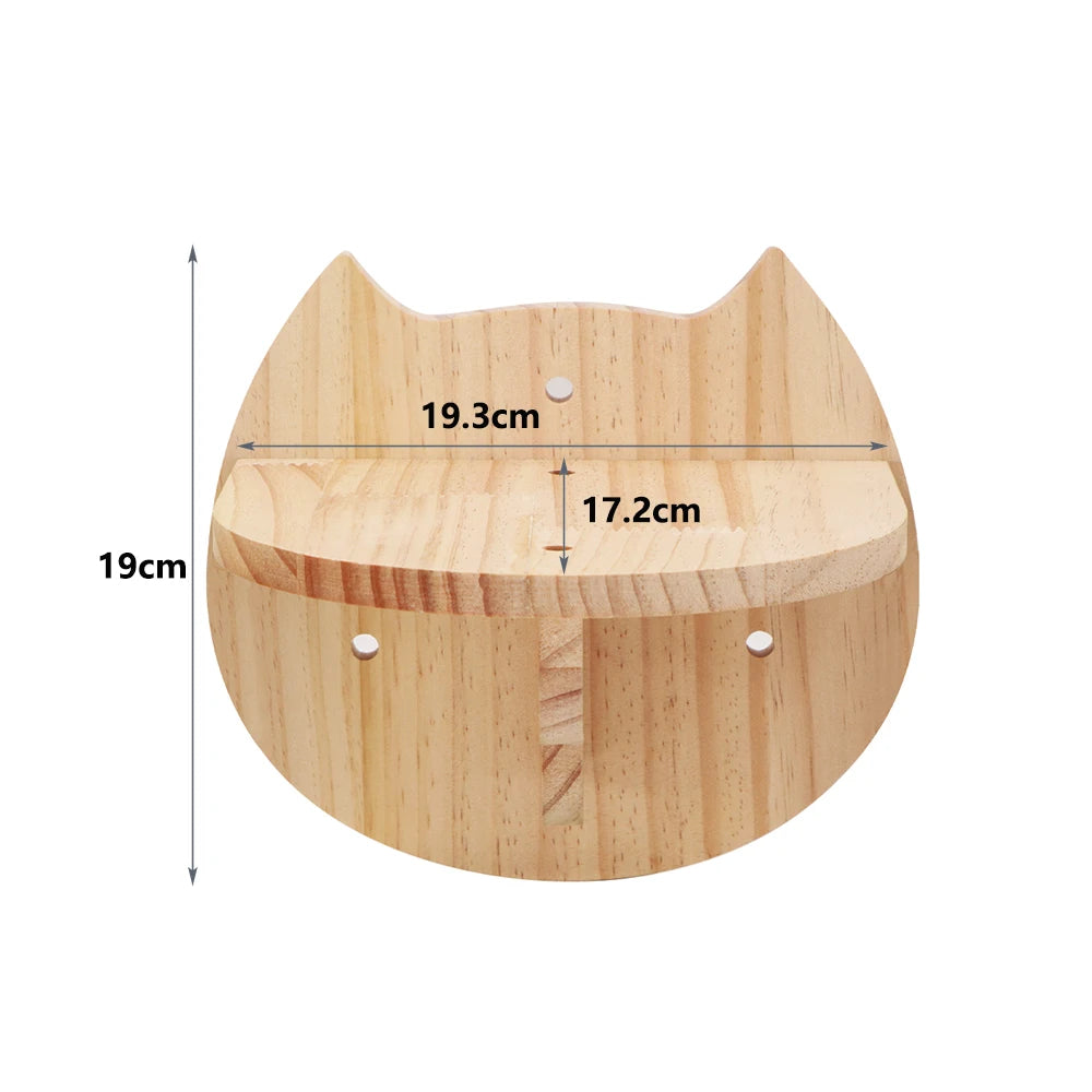 Étagère d'angle pour chat