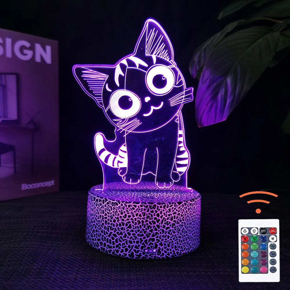 Lampe Led 3D Chat