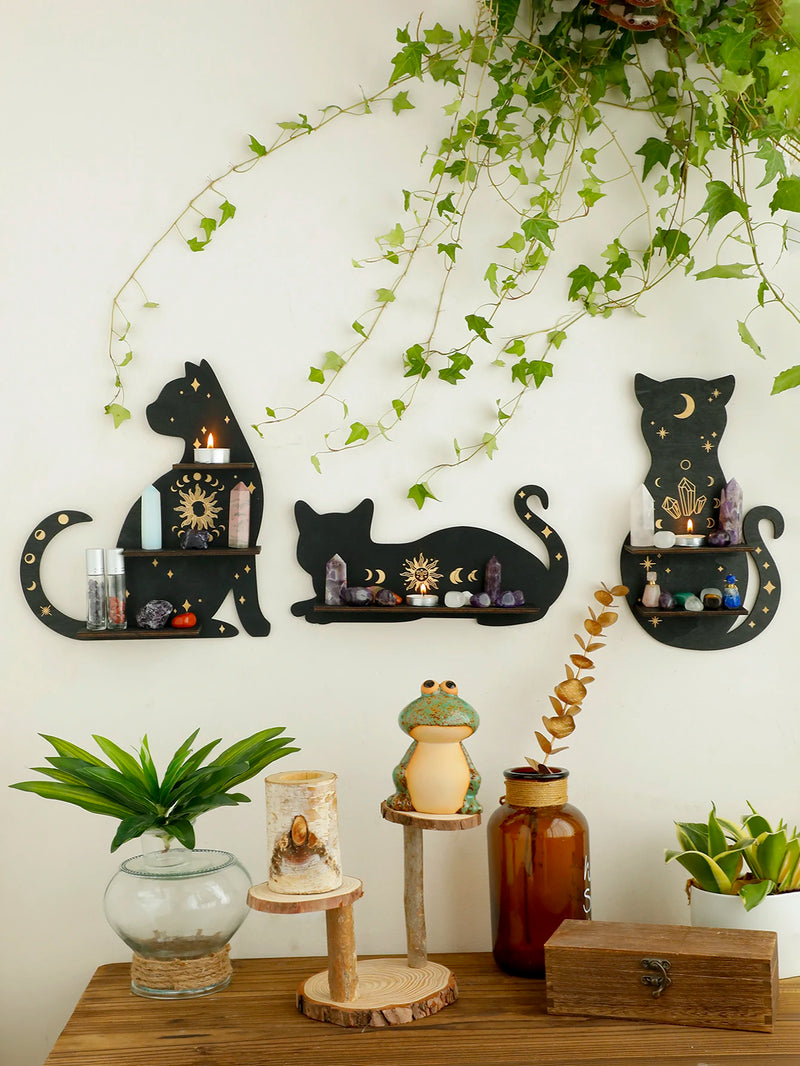 Étagère Murale Décorative Chat