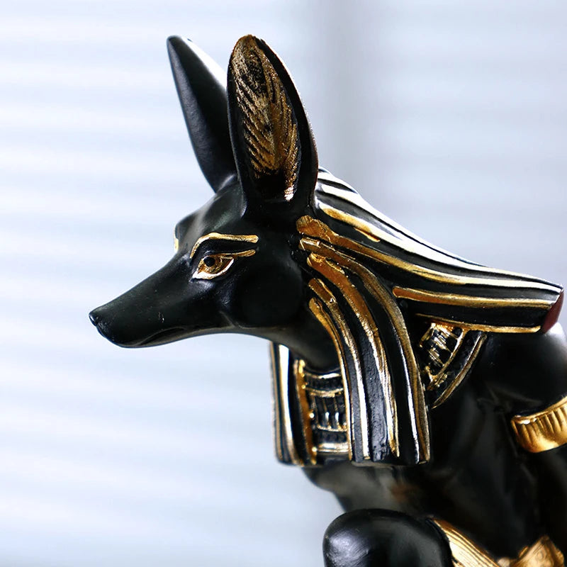 Statue Anubis Porte Bouteille