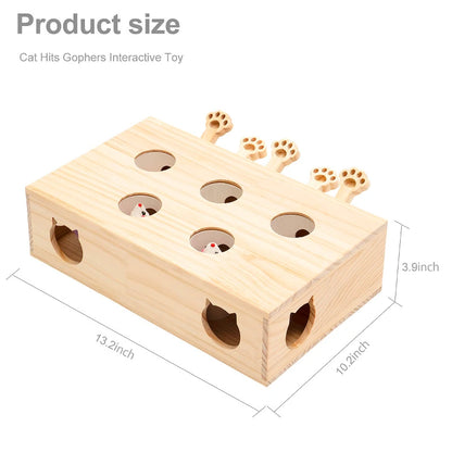 Jouet Pour Chat En Bois