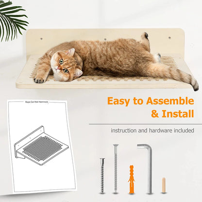 Lit Hamac En Sisal Pour Chat