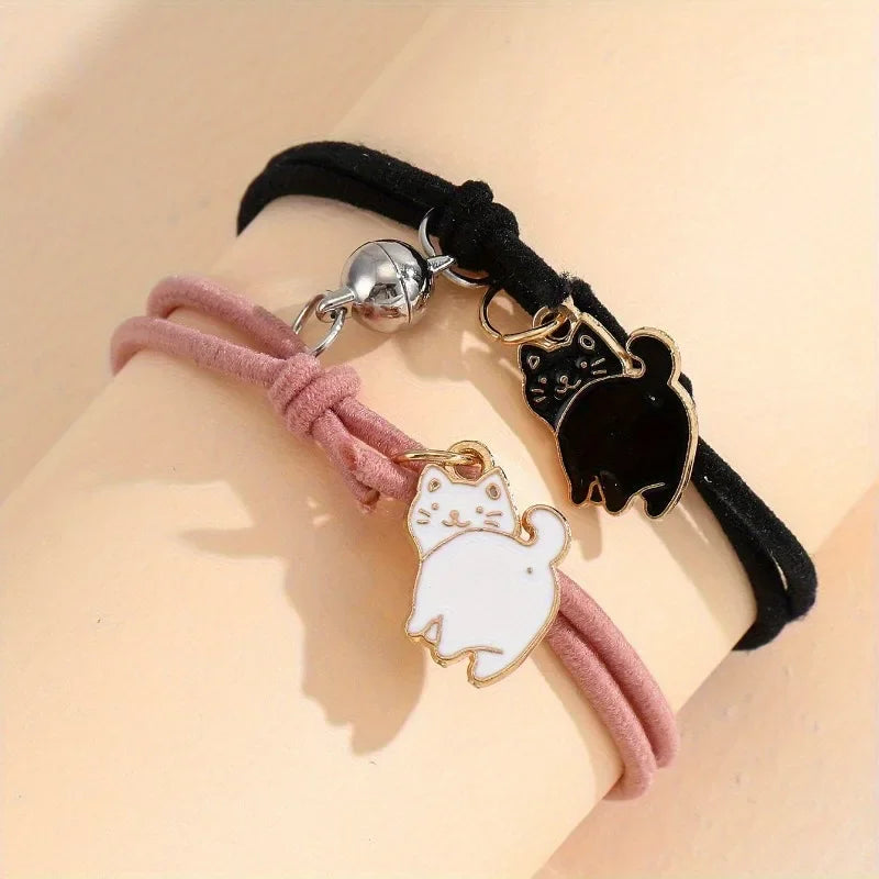 Bracelet chat noir