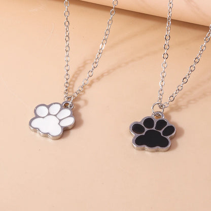 pendentif chat noir