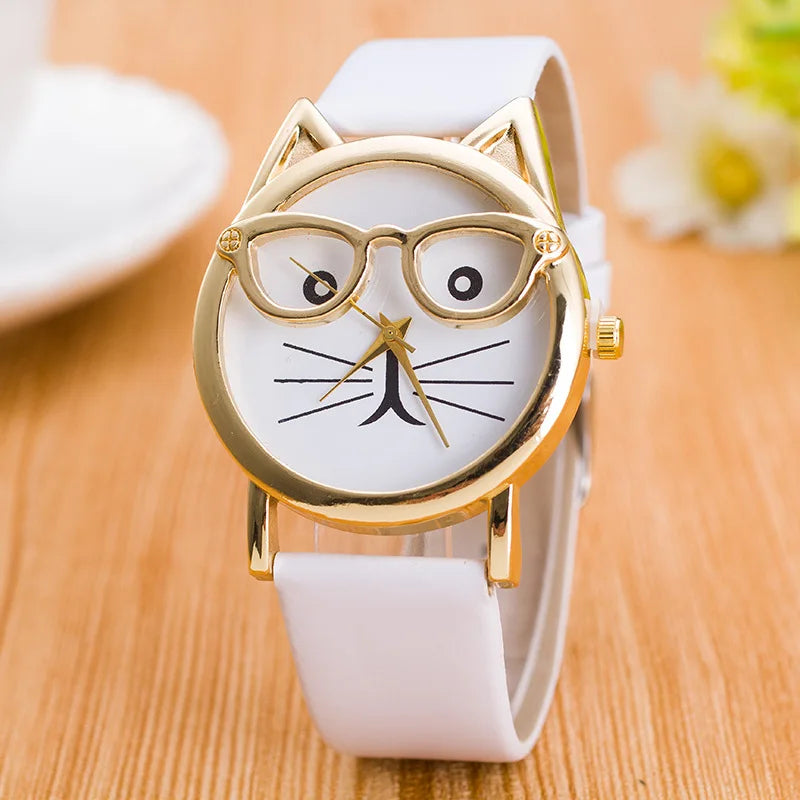 Montre chat enfant