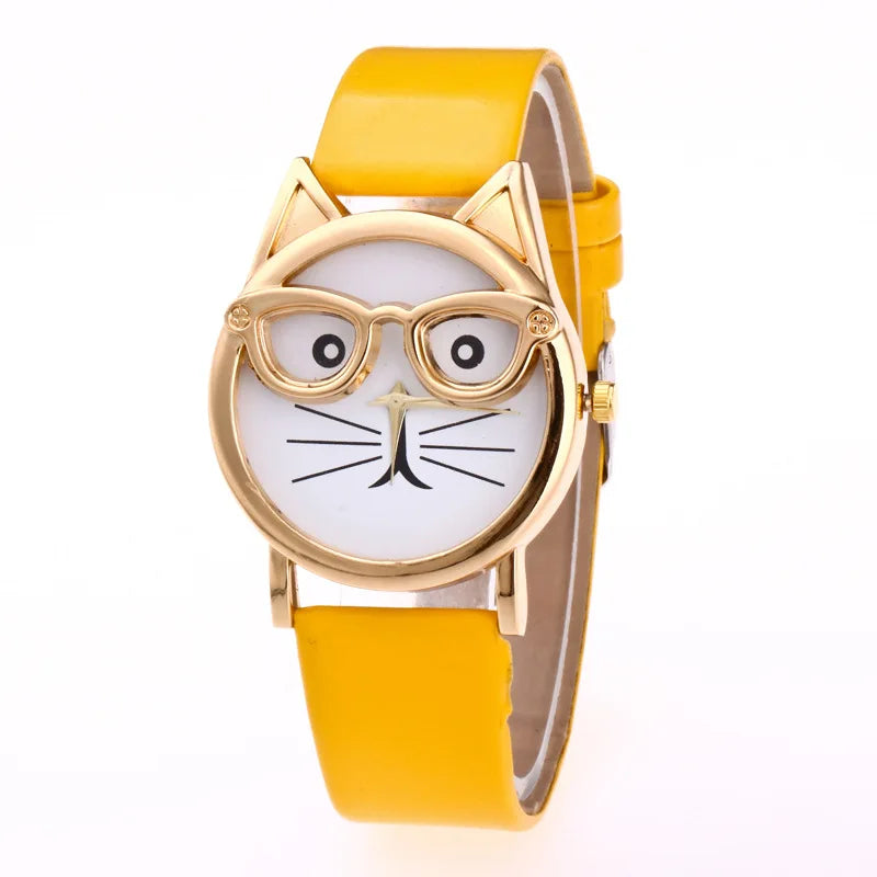 Montre chat enfant