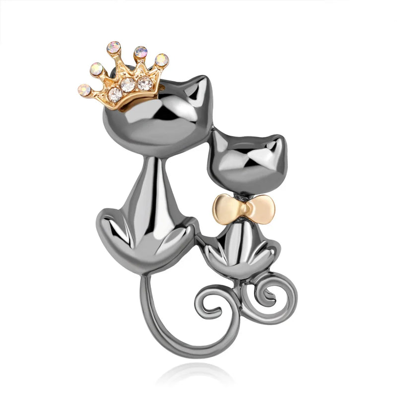 Broche chat design