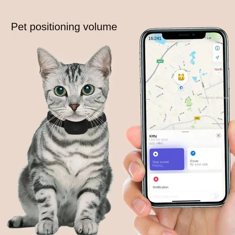 Collier GPS Étanche pour Chats