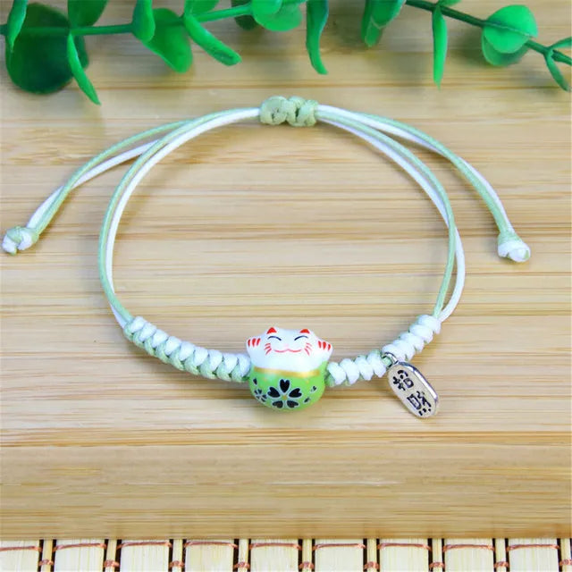 Bracelet pierre oeil de chat