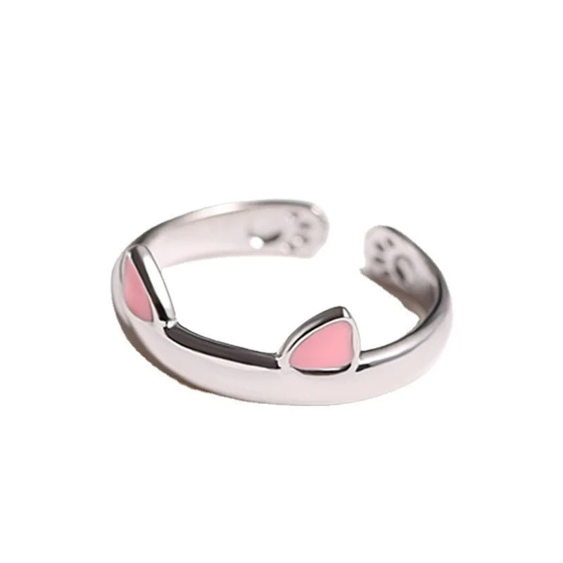 Bague chat femme