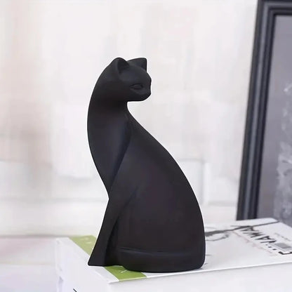 Statue de chat décoratif
