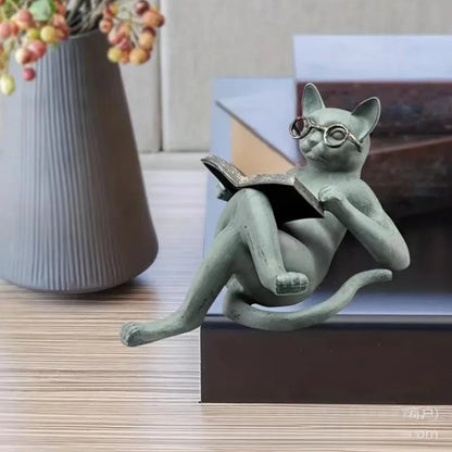 Statue Chat Résine