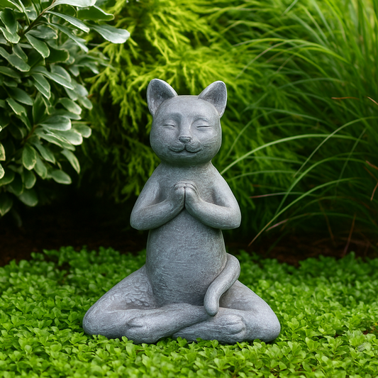 Statue Jardin Chat